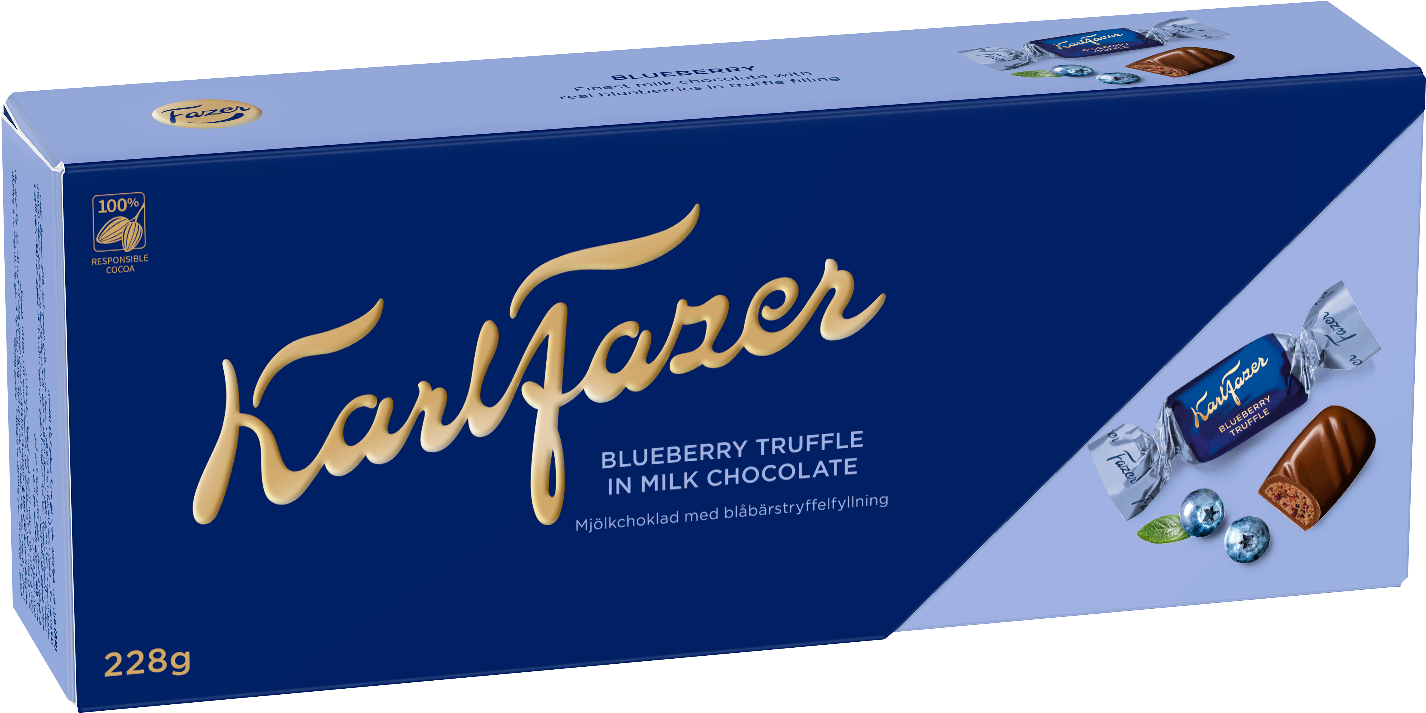파제르 블루베리 트뤼플 초콜릿 250g